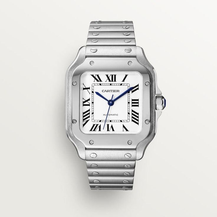 Cartier Santos Steel – Cadran Argent