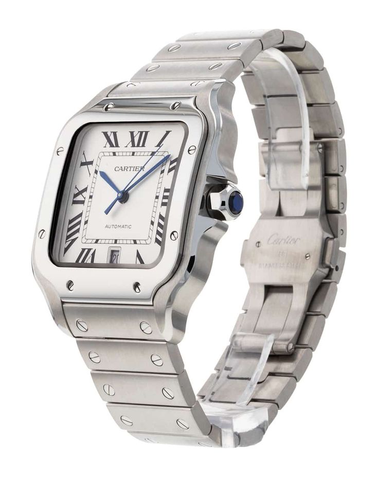 Cartier Santos Steel – Cadran Argent