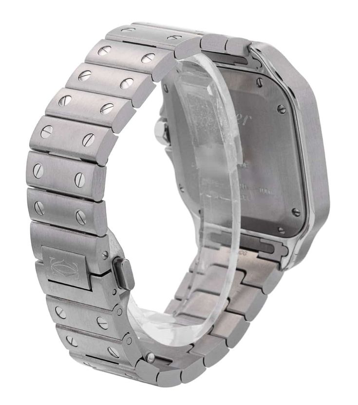 Cartier Santos Steel – Cadran Argent